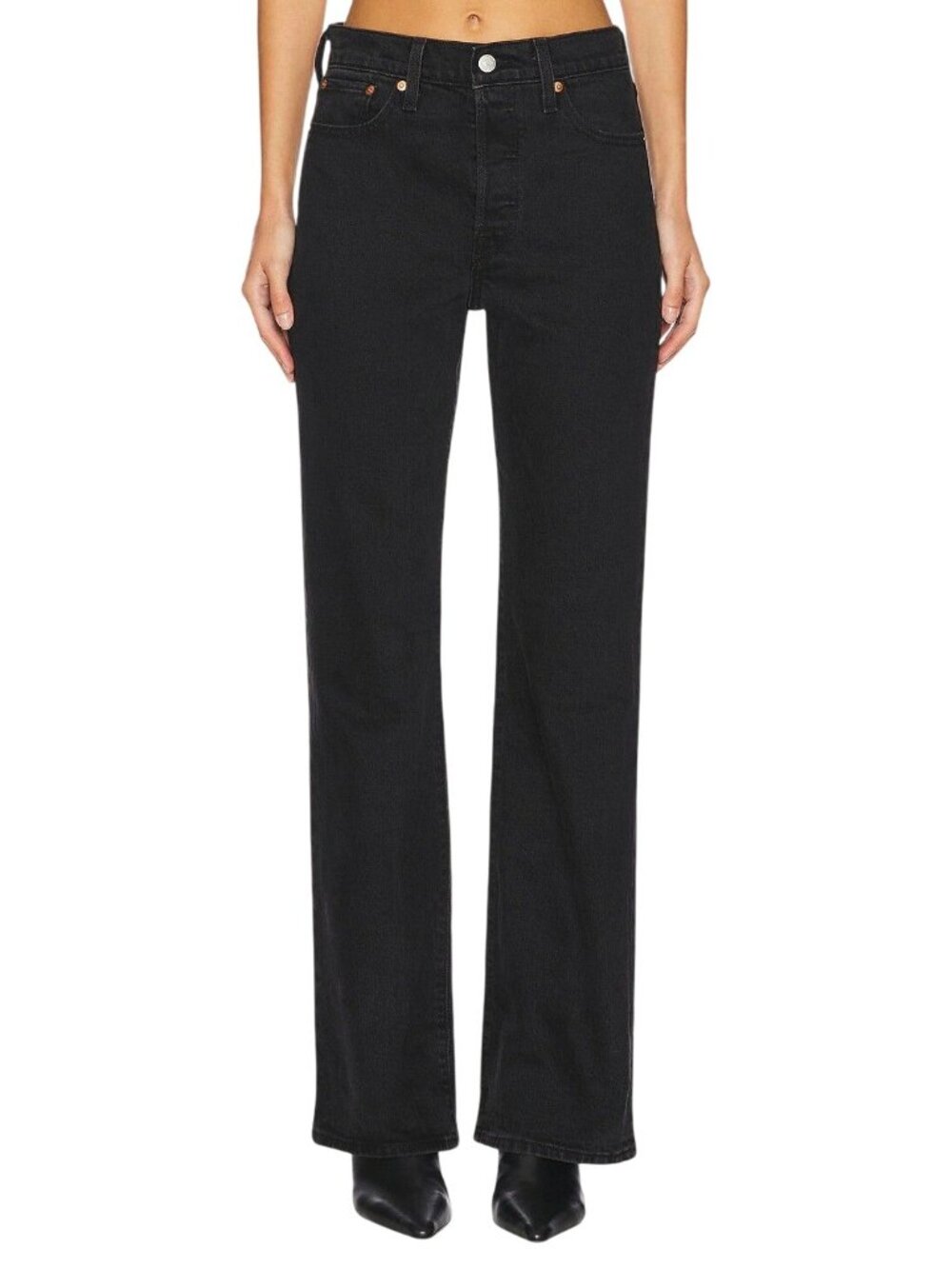 LEVI'S Wedgie Boot Jeans in She's In The Zone 24 Womens